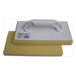 Hladítko plastové 230 x 140 x 30 mm s rastrovaným molitanom