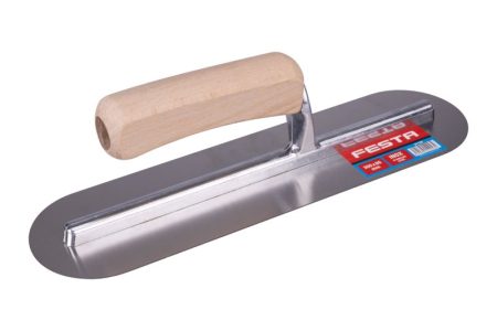 Hladítko nerez 300x 80 oblé dr.rukoväť 31135