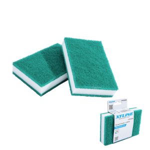 Huba brúsna mäkká 150x100x30mm zr. 80 XTB10080 XTline