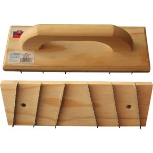 Hoblík drevený s pílkami 260 x 100 mm 0072