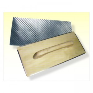 Škrabák z pregleky 395 x 170  mm s pozinkovaným plechom 0068