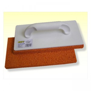 Hladítko plastové 230 x 140 x 20 mm s tvrdou špongiou